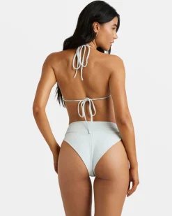 Women RVCA Bikini Tops|Bikini Tops>MAISEY SLIDE TRI BIKINI TOP