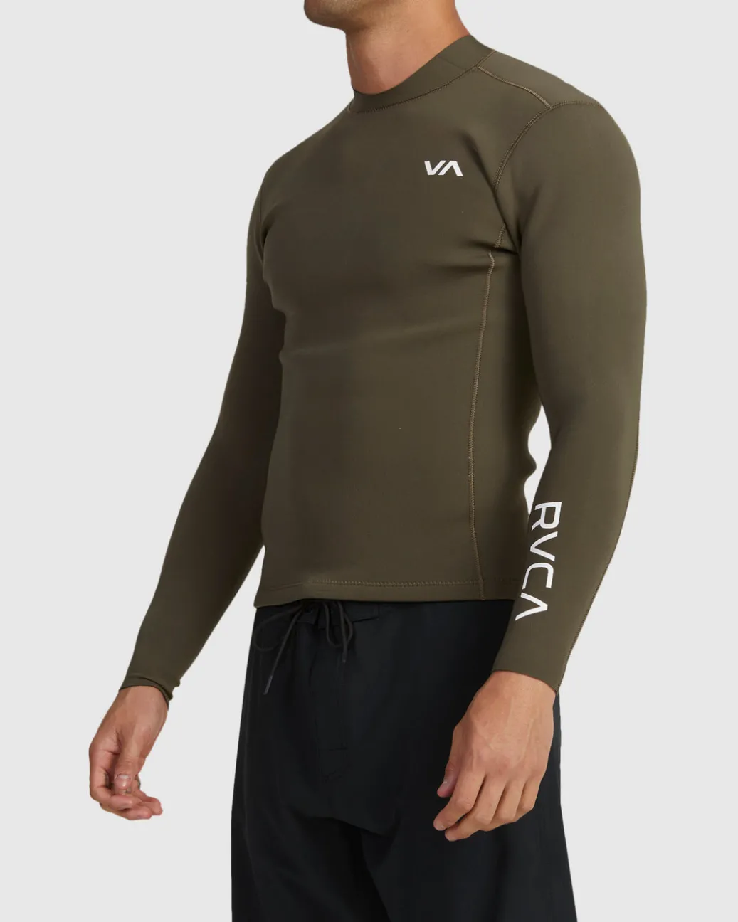 RVCA Neoprene Tops>2MM BALANCE BACK ZIP WETSUIT JACKET