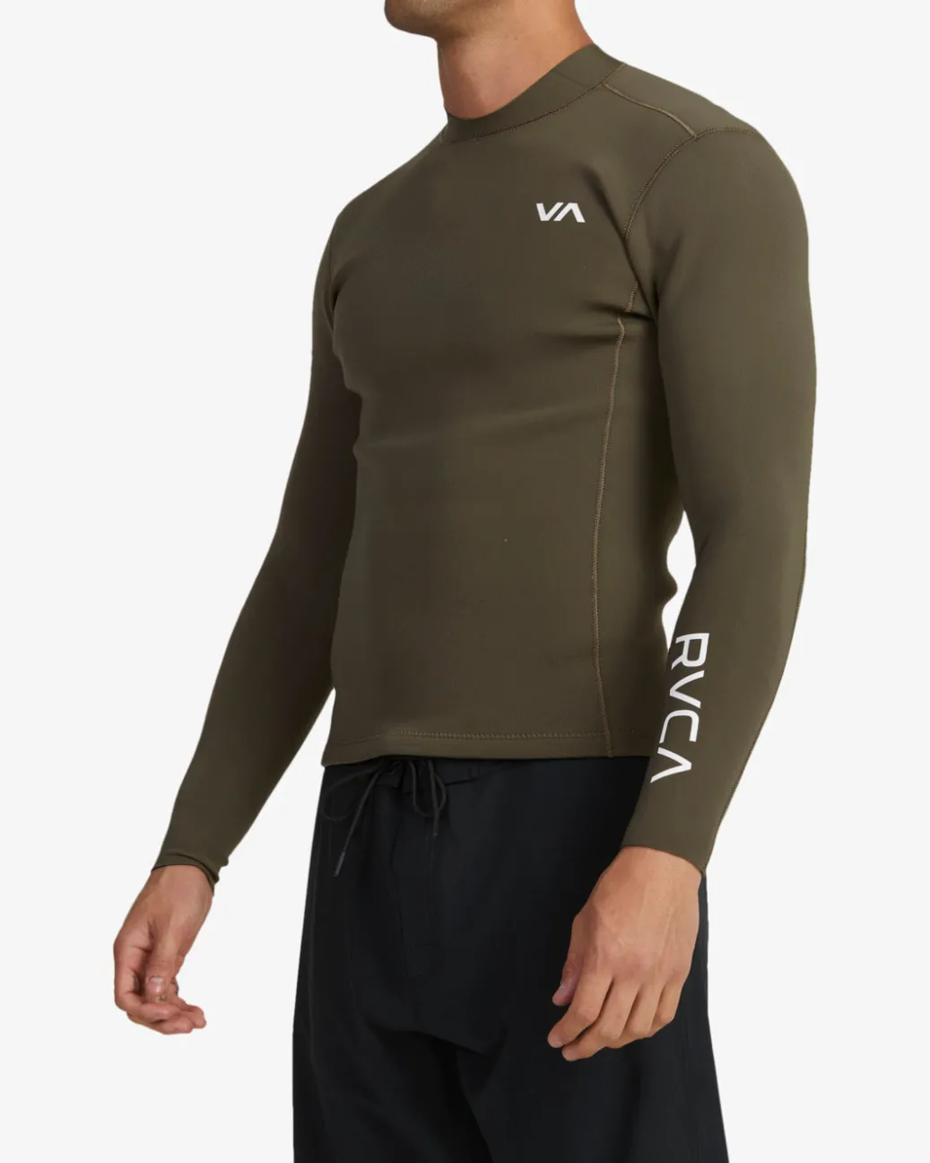 RVCA Neoprene Tops>2MM BALANCE BACK ZIP WETSUIT JACKET