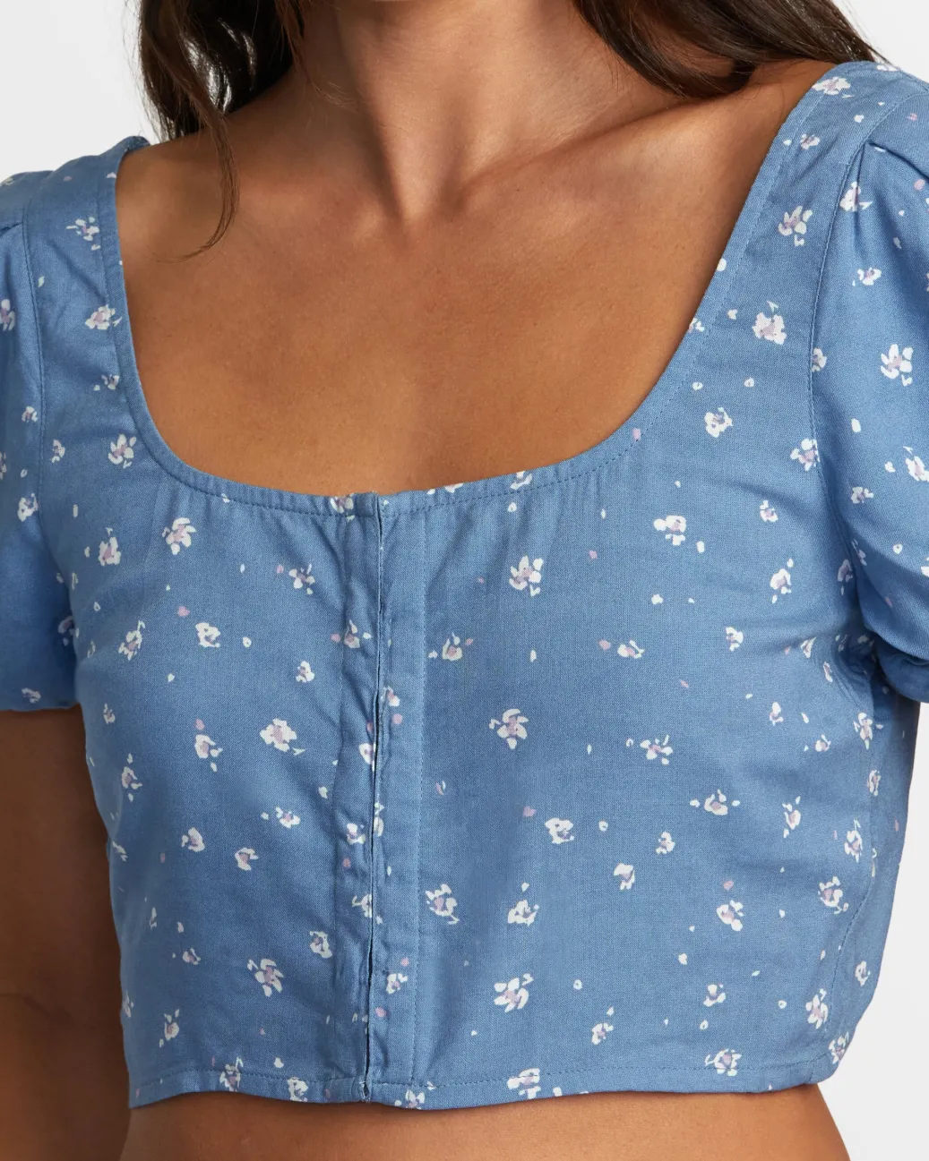 Women RVCA Tops>NOVA CROP TOP