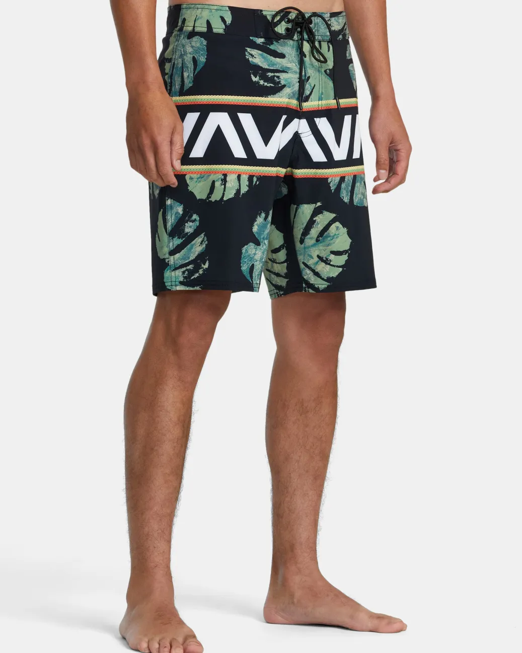 RVCA Boardshorts / Trunks|18"-19" Outseam>OBLOW HAWAII BANDED BOARDSHORTS 18''