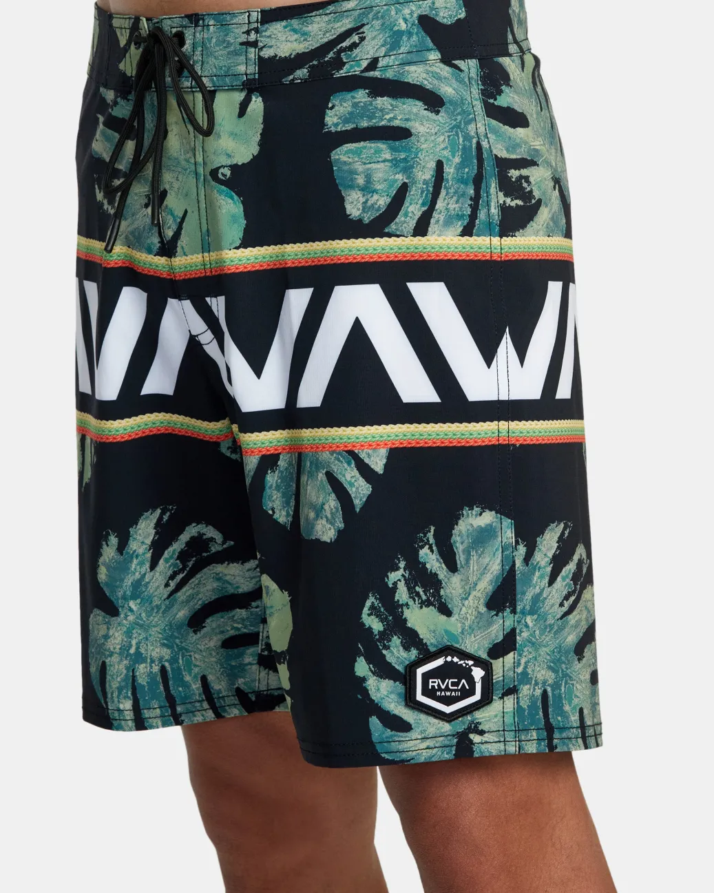 RVCA Boardshorts / Trunks|18"-19" Outseam>OBLOW HAWAII BANDED BOARDSHORTS 18''