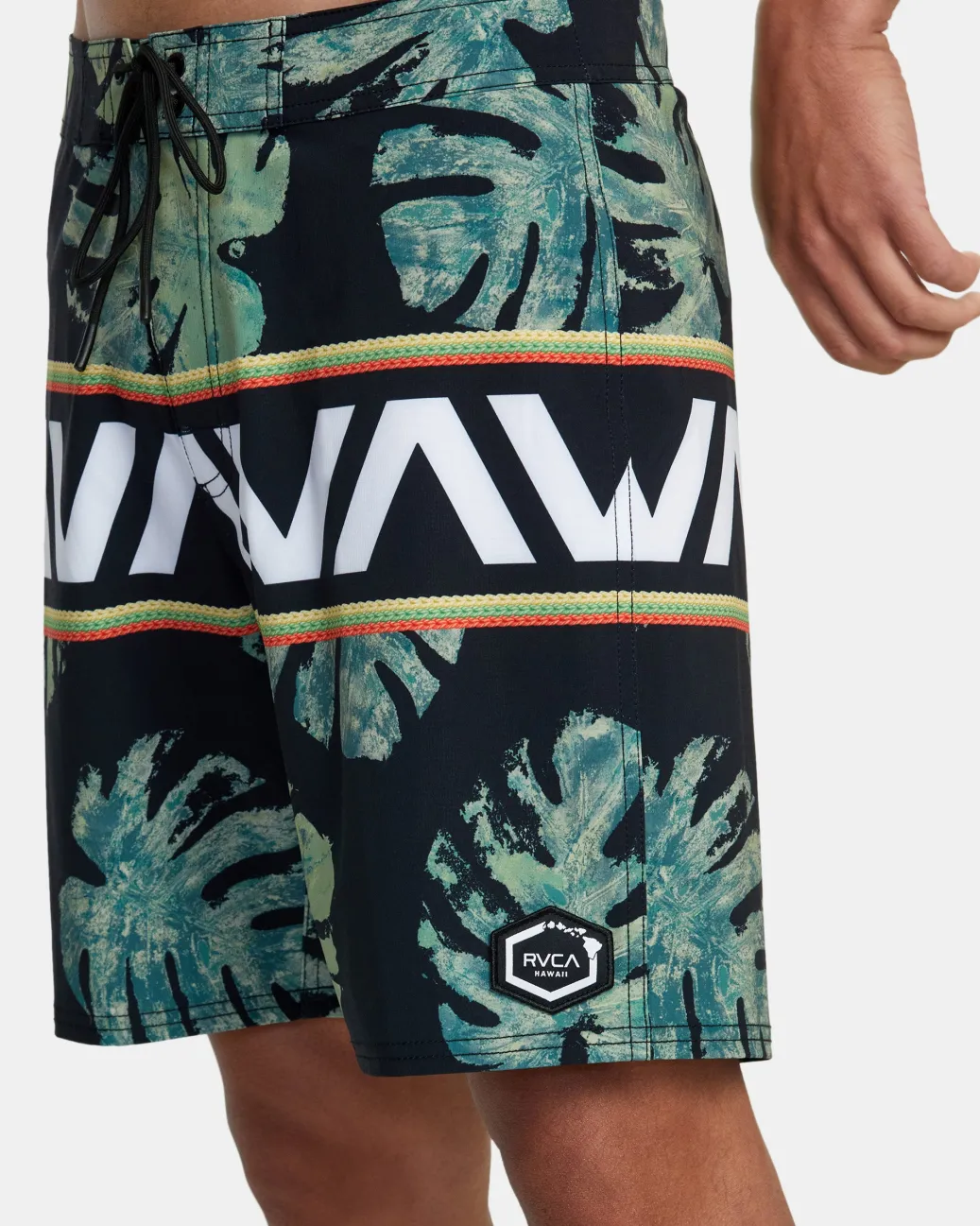RVCA Boardshorts / Trunks|18"-19" Outseam>OBLOW HAWAII BANDED BOARDSHORTS 18''
