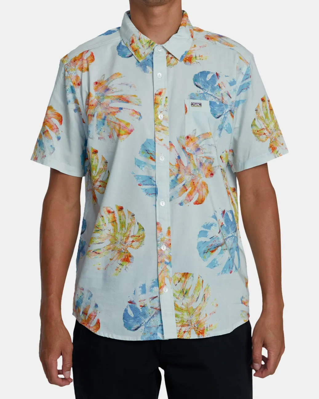 RVCA Shirts / Flannels>OBLOW HAWAII SHORT SLEEVE SHIRT