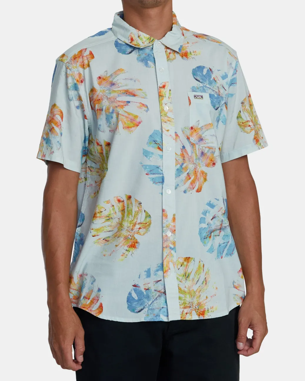 RVCA Shirts / Flannels>OBLOW HAWAII SHORT SLEEVE SHIRT