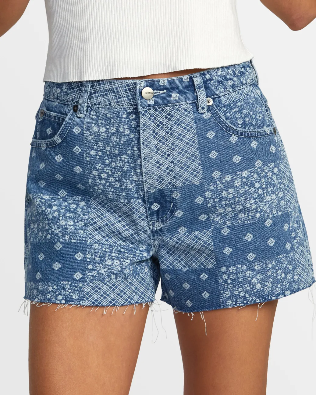 Women RVCA Denim>PACIFIC DENIM SHORTS