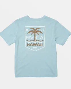 Women RVCA Tees / Tanks>PALM SHIELD TEE