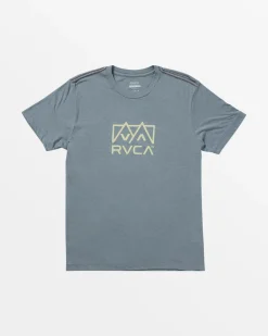 RVCA Tees / Tanks>PEAKS TEE