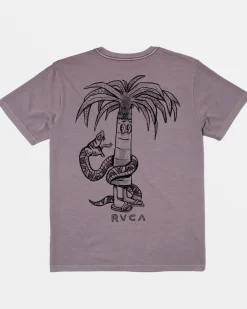 RVCA Tees / Tanks>POMMIER PALMS TEE