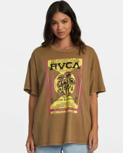 Women RVCA Tees / Tanks>POPPIES CONCERT TEE