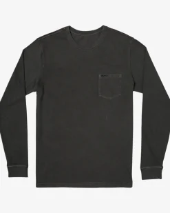RVCA Tees / Tanks>PTC PIGMENT LONG SLEEVE TEE