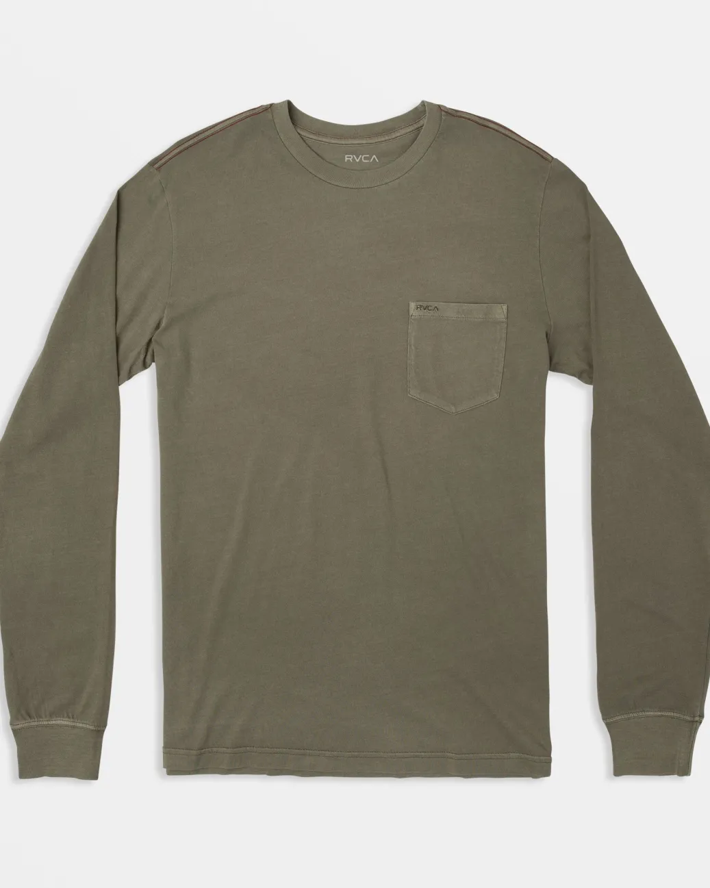 RVCA Tees / Tanks>PTC PIGMENT LONG SLEEVE TEE