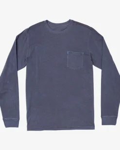 RVCA Tees / Tanks>PTC PIGMENT LONG SLEEVE TEE