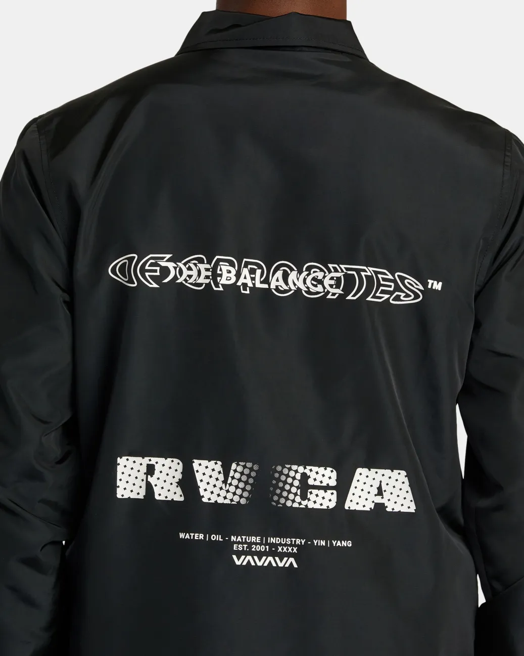 RVCA Jackets>RADIATE WINDBREAKER COACHES JACKET