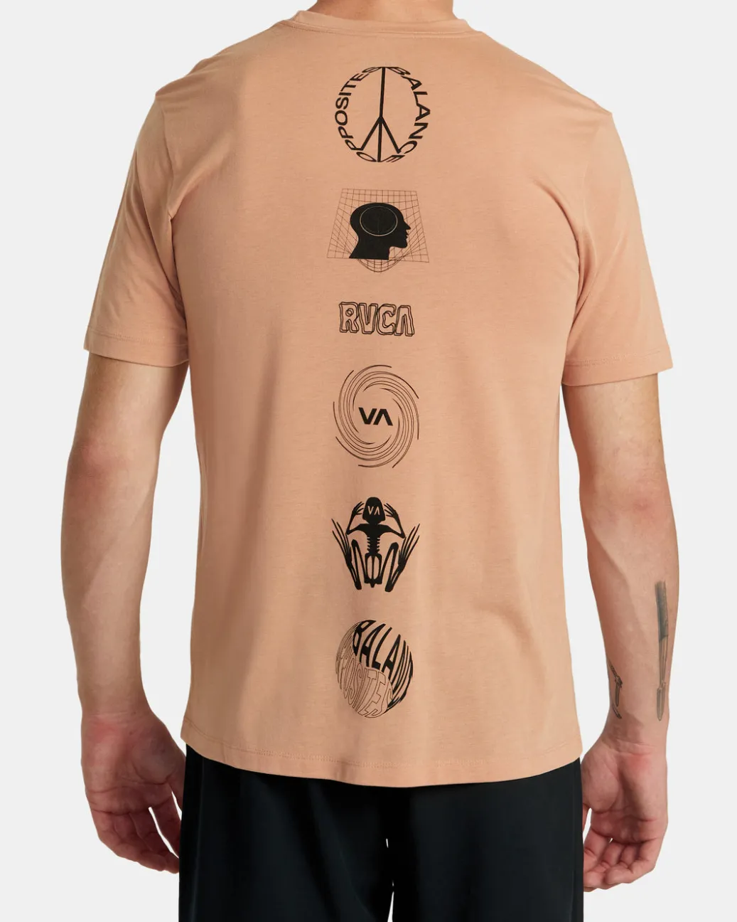 RVCA Workout Shirts|Tees / Tanks>RELIC STACK TEE