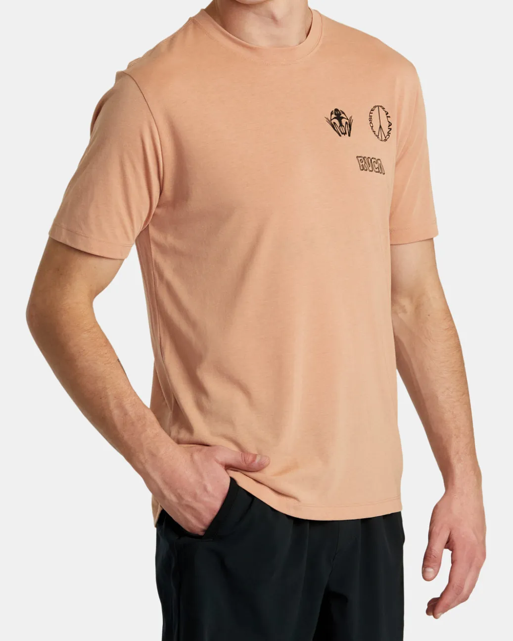 RVCA Workout Shirts|Tees / Tanks>RELIC STACK TEE