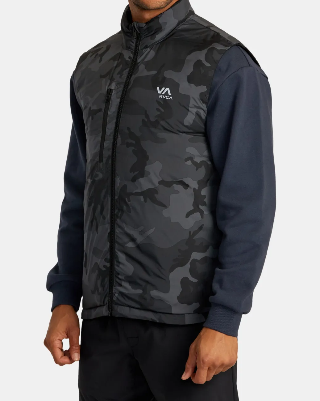 RVCA Jackets>REVERSIBLE PUFFER VEST