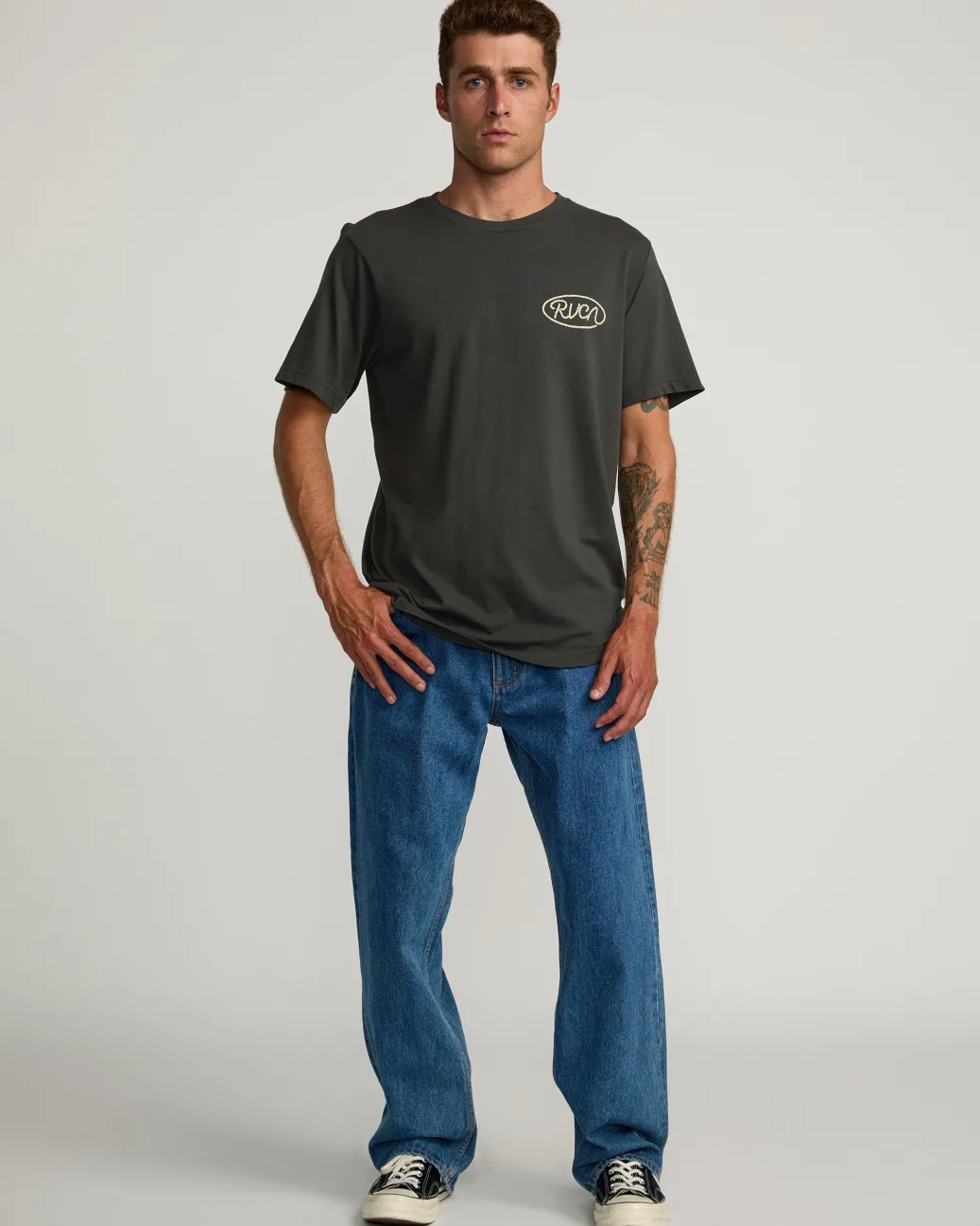 RVCA Tees / Tanks>LASSO TEE