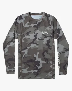 RVCA Rashguards / Surf Tees>LONG SLEEVE RASHGUARD