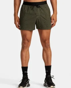 RVCA Athletic Shorts|Athletic Shorts>RUNNER 14" ELASTIC WAIST SHORTS