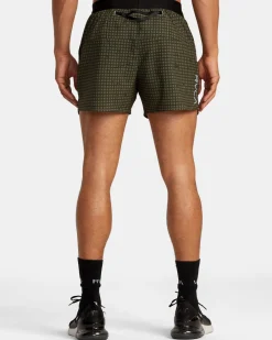 RVCA Athletic Shorts|Athletic Shorts>RUNNER 14" ELASTIC WAIST SHORTS