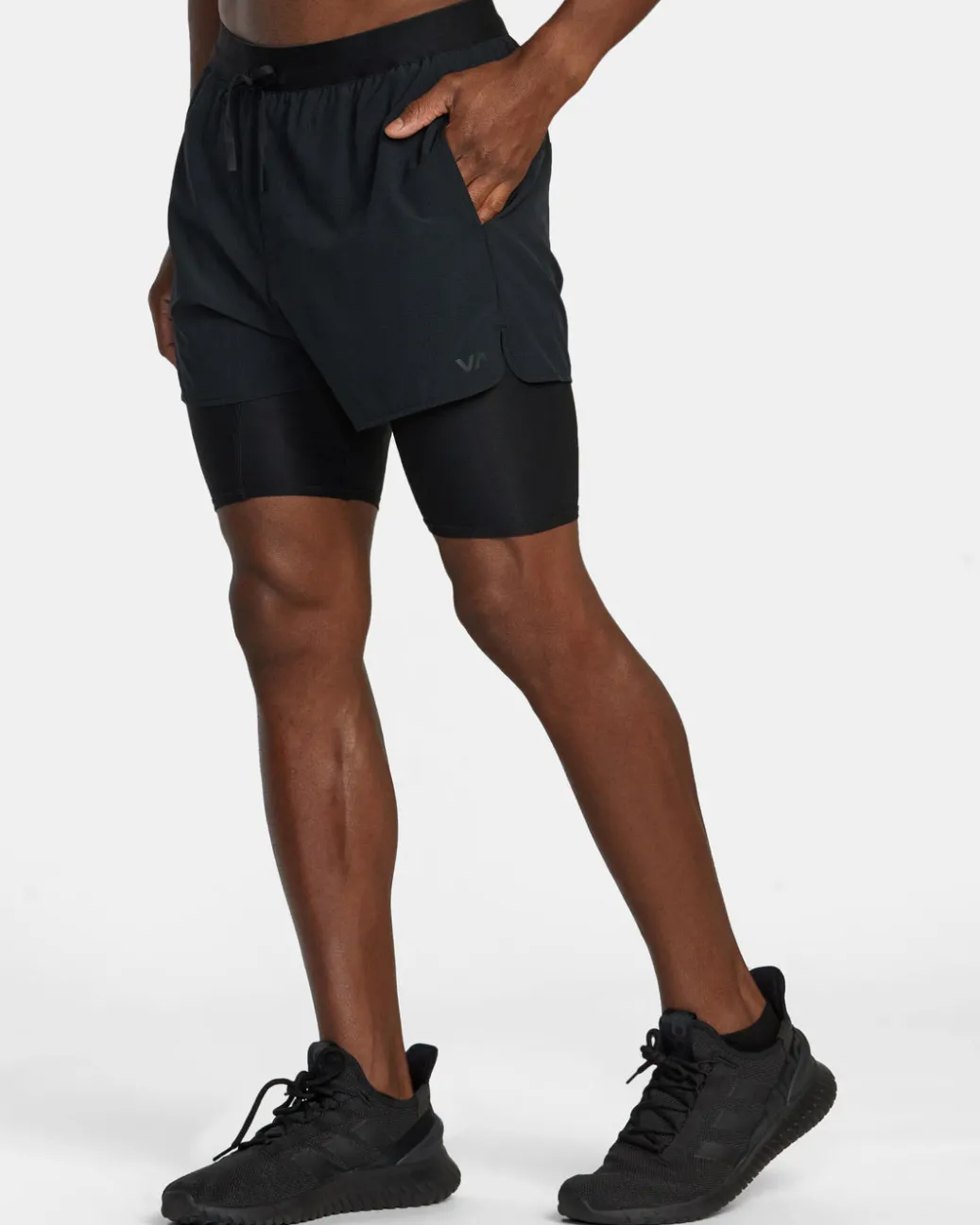RVCA Shorts / Hybrids>RUNNER 2-IN-1 SHORTS