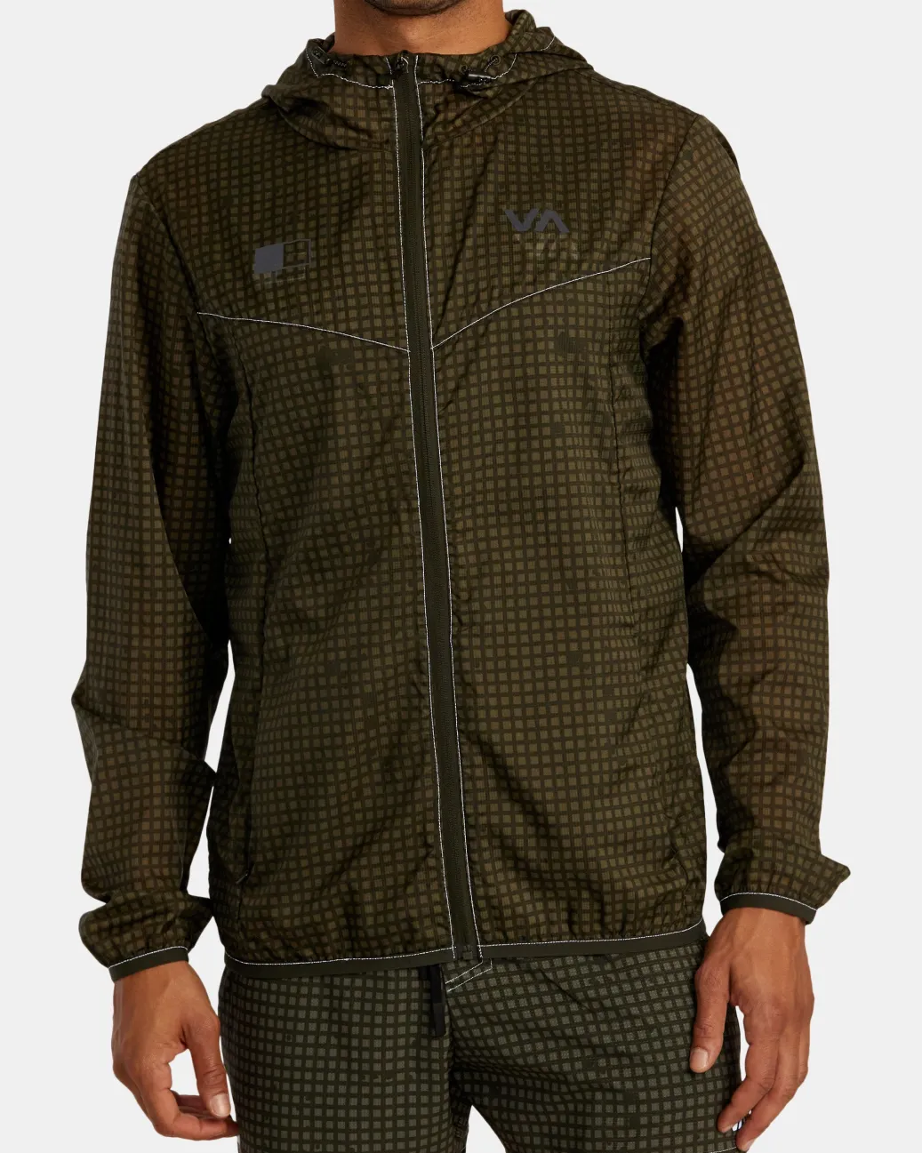 RVCA Jackets>RUNNER LIGHTWEIGHT TRAINING JACKET