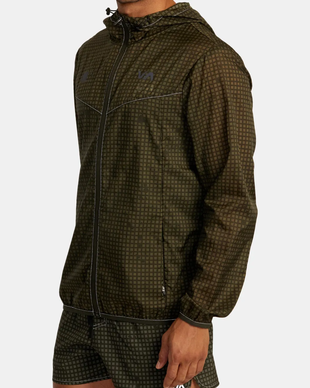 RVCA Jackets>RUNNER LIGHTWEIGHT TRAINING JACKET