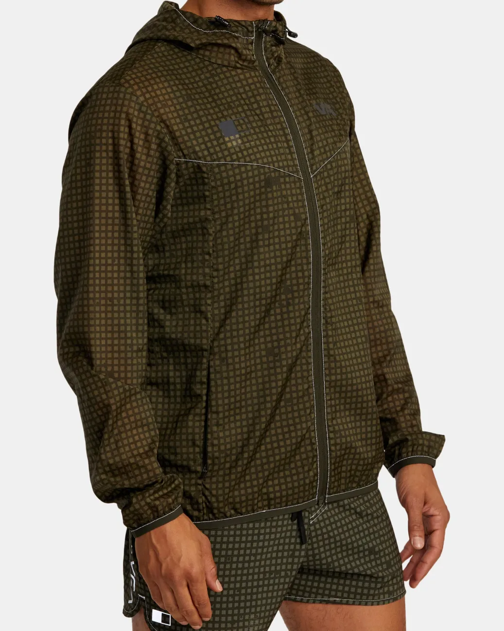 RVCA Jackets>RUNNER LIGHTWEIGHT TRAINING JACKET