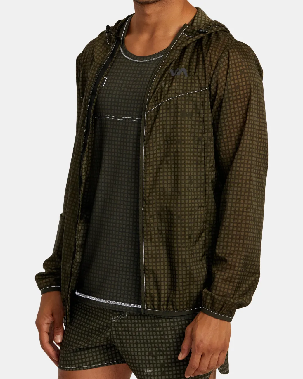 RVCA Jackets>RUNNER LIGHTWEIGHT TRAINING JACKET