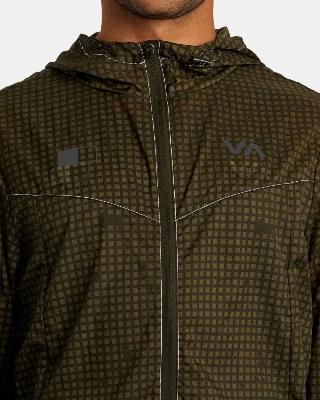 RVCA Jackets>RUNNER LIGHTWEIGHT TRAINING JACKET