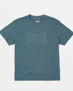 RVCA Tees / Tanks>STITCH SHORT SLEEVE TEE