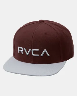 RVCA Hats / Beanies>TWILL SNAPBACK II HAT