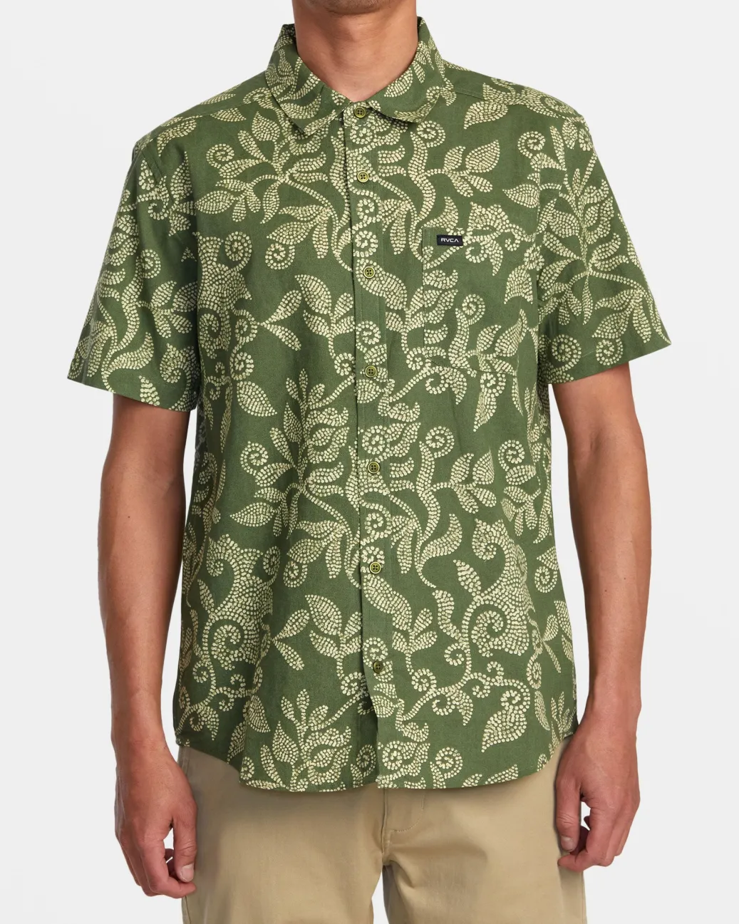 RVCA Shirts / Flannels>RVGAZI SHORT SLEEVE SHIRT