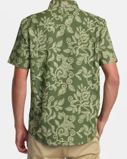 RVCA Shirts / Flannels>RVGAZI SHORT SLEEVE SHIRT