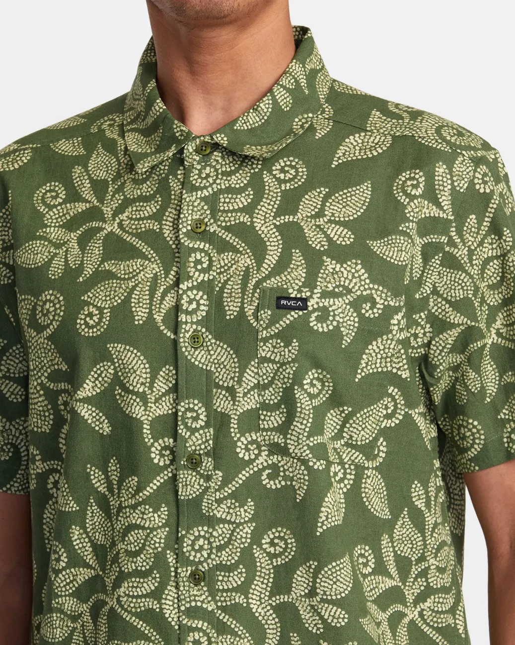 RVCA Shirts / Flannels>RVGAZI SHORT SLEEVE SHIRT