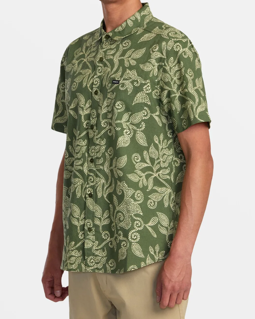 RVCA Shirts / Flannels>RVGAZI SHORT SLEEVE SHIRT