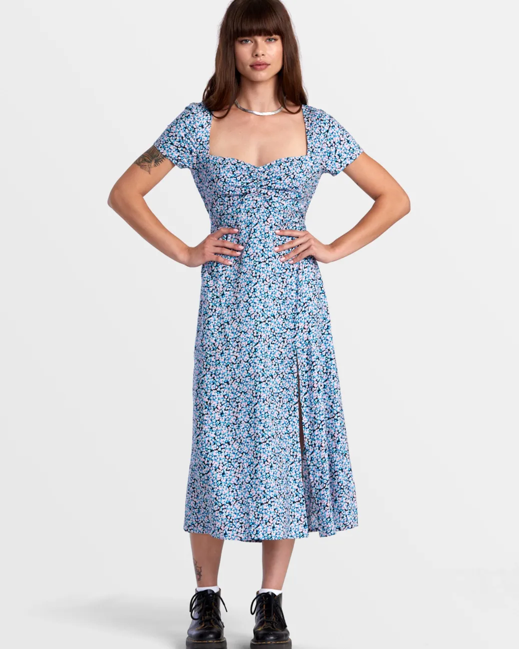 Women RVCA Dresses / Rompers>SECRETS MIDI DRESS