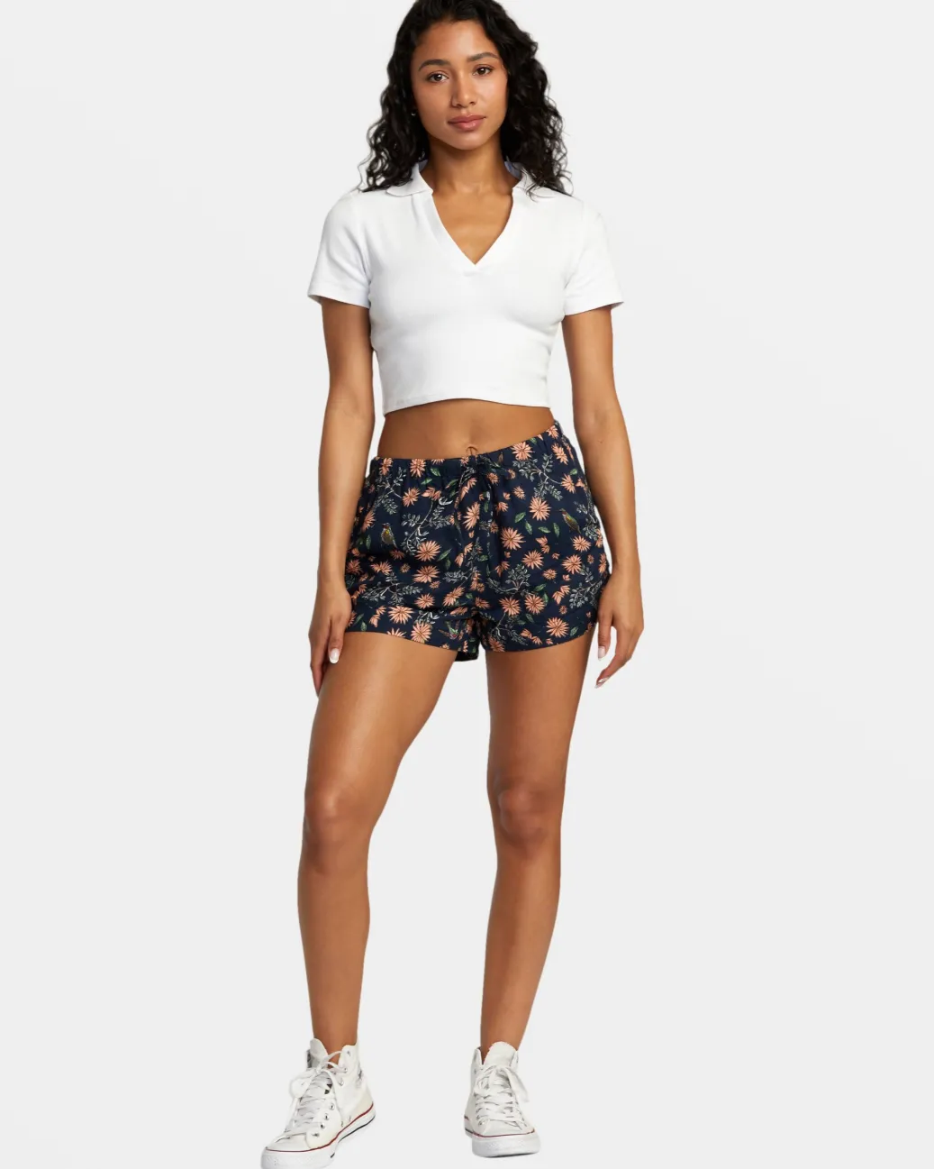 Women RVCA Tops>SELECTS CHASE POLO KNIT