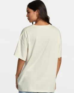 Women RVCA Tees / Tanks>SOCIAL BUTTER FLY TEE