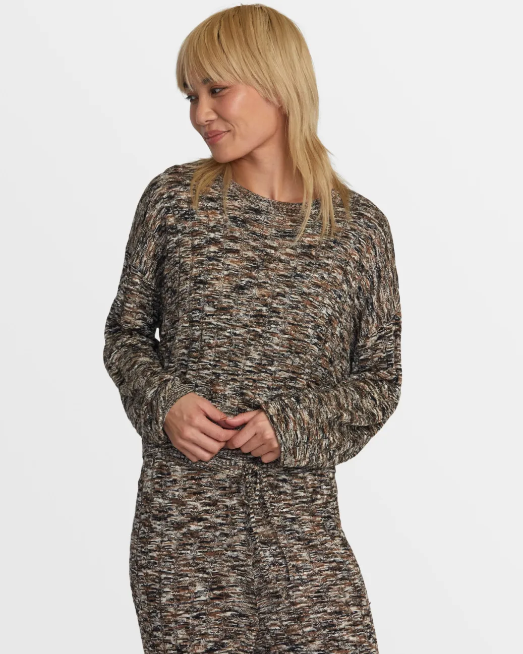 Women RVCA Sweaters>SOFT CABLE SWEATER