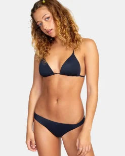 Women RVCA Bikini Bottoms|Bikini Bottoms>SOLID MEDIUM BIKINI BOTTOMS