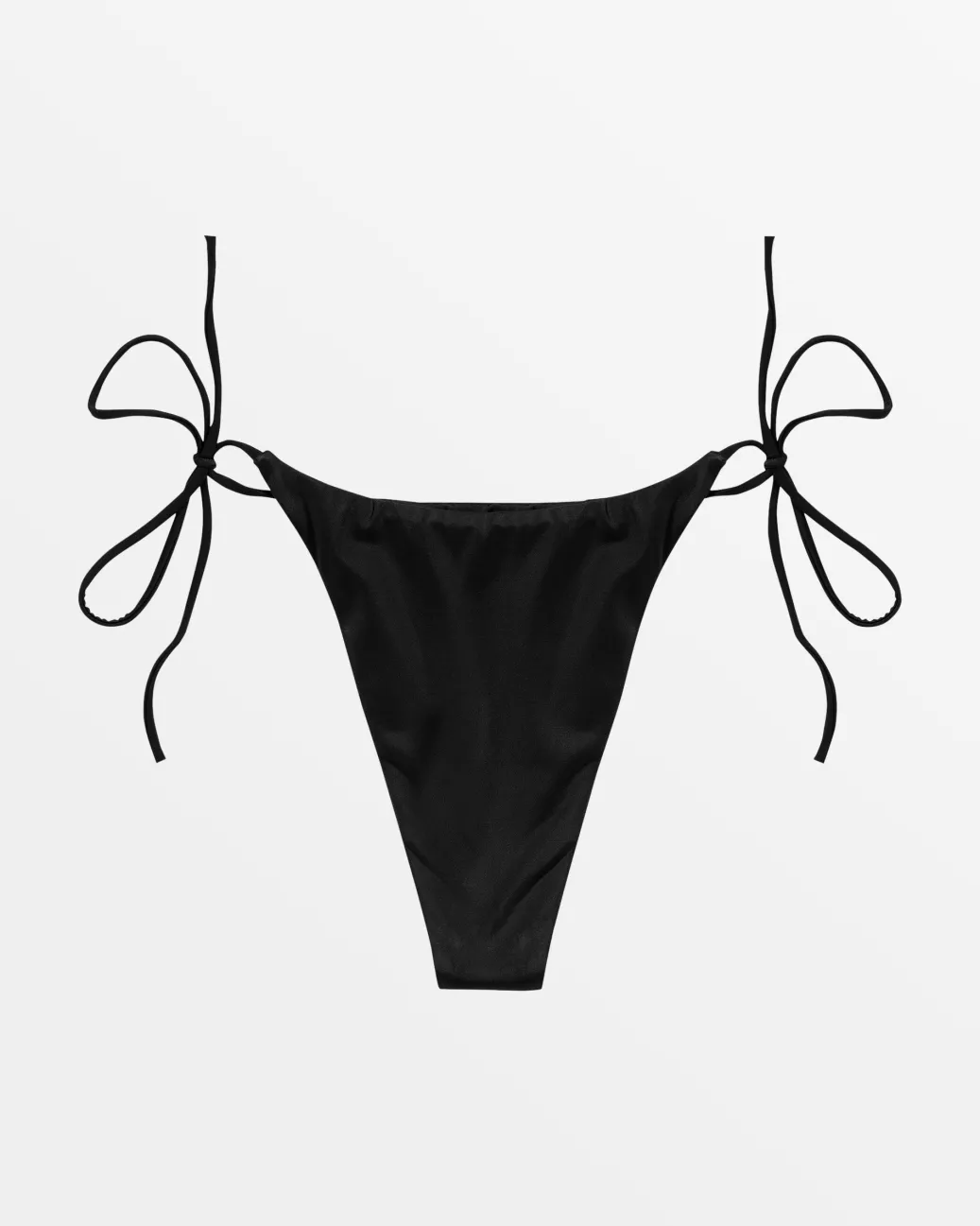 Women RVCA Bikini Bottoms|Bikini Bottoms>SOLID SKIMPY TIE SIDE BIKINI BOTTOMS