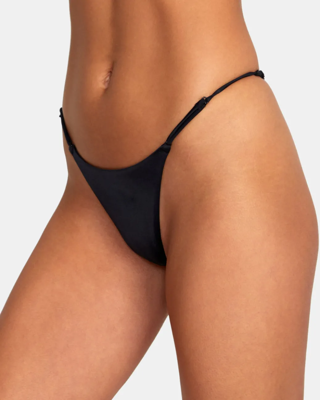 Women RVCA Bikini Bottoms|Bikini Bottoms>SOLID ULTRA SKIMPY BIKINI BOTTOMS