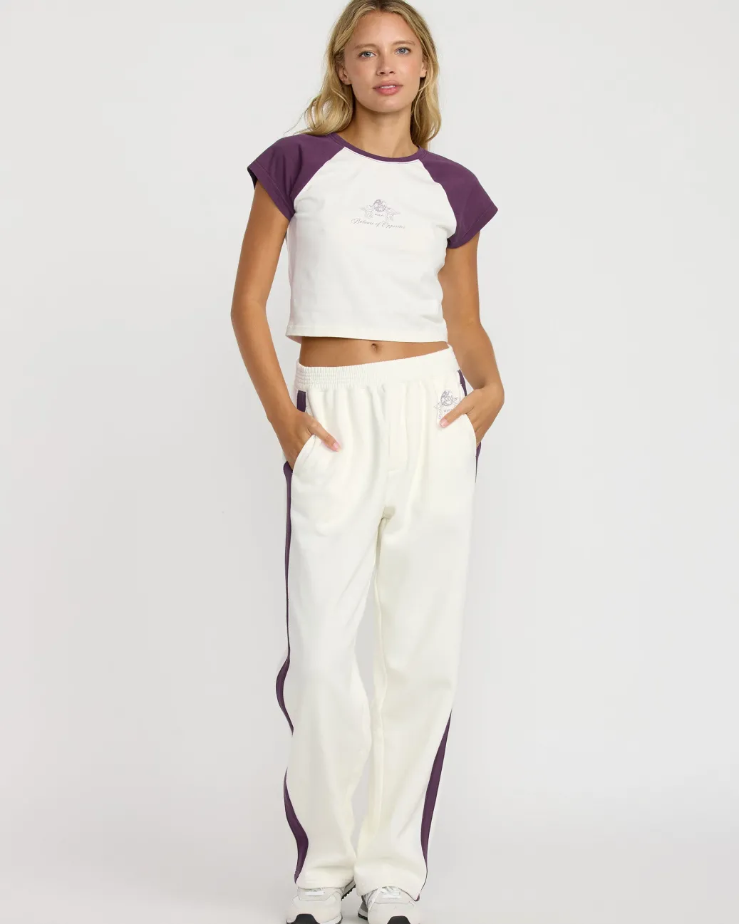 Women RVCA Workout Tops|Tops>SPORT BABY RAGLAN