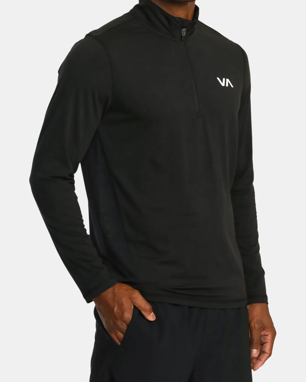RVCA Workout Pullovers / Hoodies|Workout Shirts>SPORT VENT HALF-ZIP PULLOVER