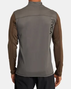 RVCA Workout Pullovers / Hoodies|Workout Shirts>SPORT VENT HALF-ZIP PULLOVER