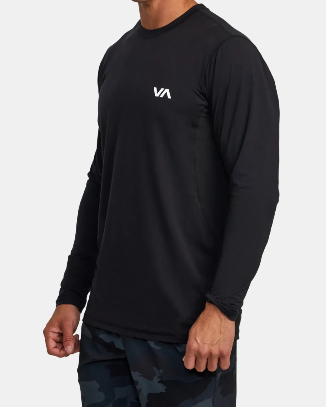 RVCA Workout Shirts|Tees / Tanks>SPORT VENT LONG SLEEVE TEE