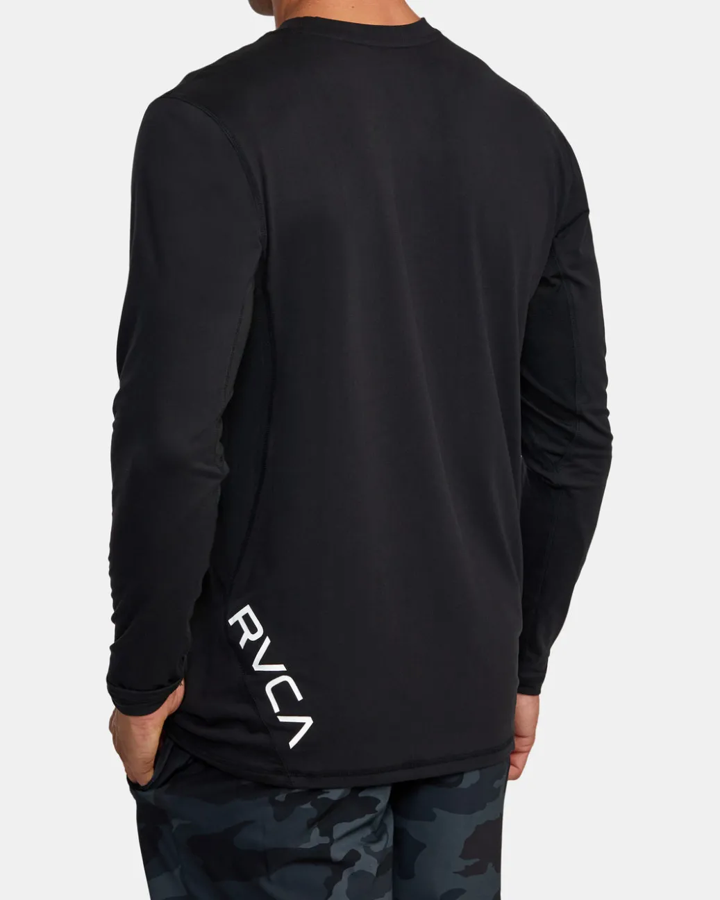 RVCA Workout Shirts|Tees / Tanks>SPORT VENT LONG SLEEVE TEE