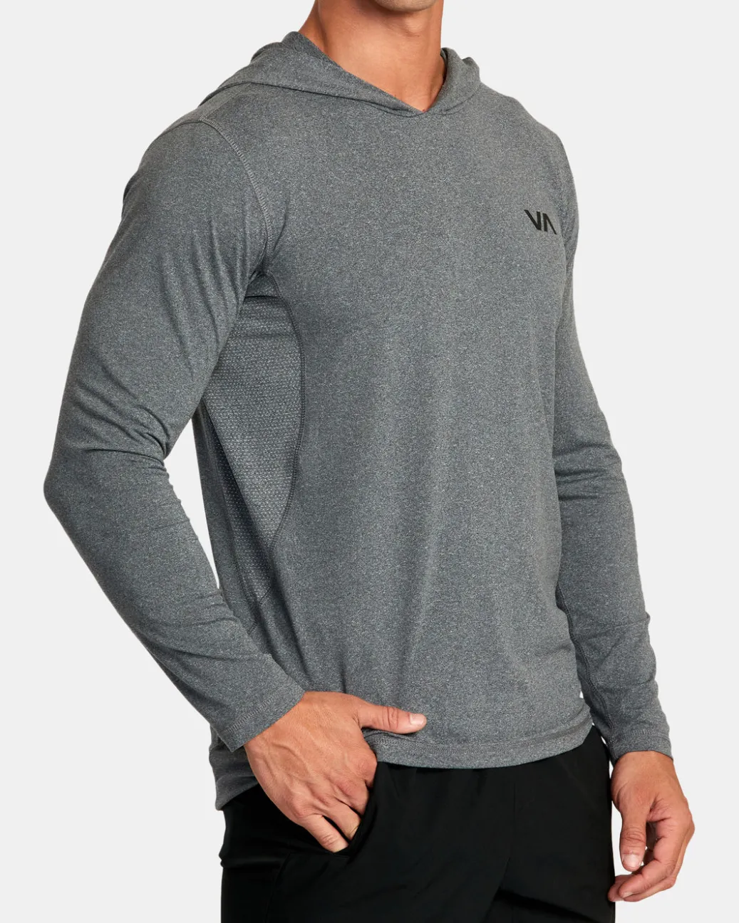 RVCA Workout Pullovers / Hoodies|Workout Shirts>SPORT VENT TECHNICAL HOODED TOP